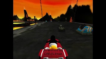 Super Tux Kart: Fort Magma