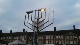 in the midst of the 7 candle sticks ?  or did we get it wrong should it be 9