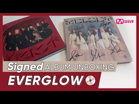 Unboxing Everglow 'Last Melody' Album