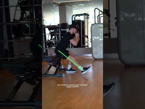 تمرين طعن خلفي