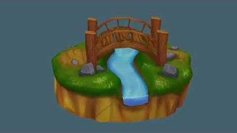 Blender 2.8 low poly bridge