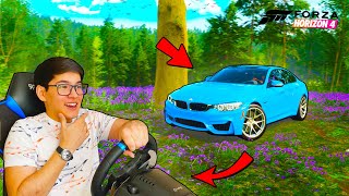 БАЙ ҚАЗАҚ ОРМАНДА БЭХА ТАУЫП АЛДЫ!!! FORZA HORIZON 4 + РУЛЬ