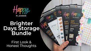 Looking At The Brighter Days Sticker Storage Bundle From The Happy Planner