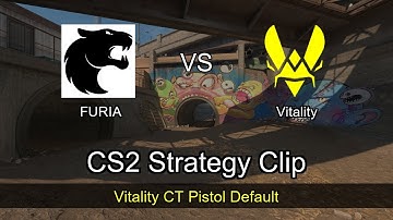 Vitality CT Pistol Default - Overpass G2R1 | Vitality | BLAST Rivals 2025 Season 2 #cs2 #counters...