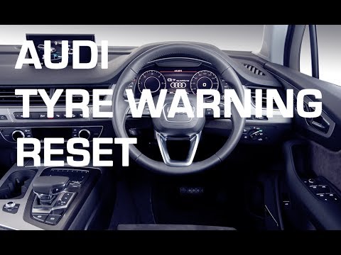 Audi A6 Tyre Pressures Chart