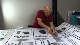 Making Signs with TrafficJet™: Hand Cutting Sign Faces