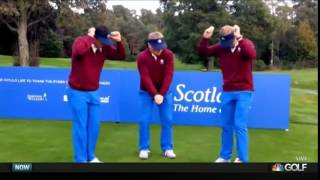 Team USA #JuniorRyderCup Dance on Golf Channel's Morning Drive   9-22-14