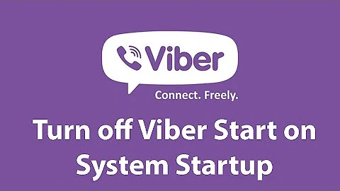 How to Turn Off Viber Start on System Startup | Viber PC  | Viber Tutorial