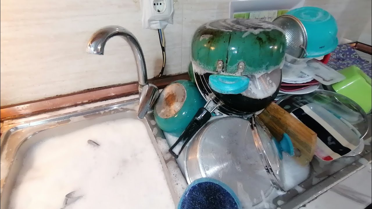Satisfying sink sounds /ASMR 💦