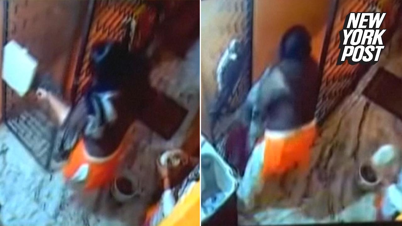 Monster mom throws her baby down a flight of stairs YouTube