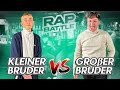 KLEINER BRUDER vs GROßER BRUDER (Rapbattle)