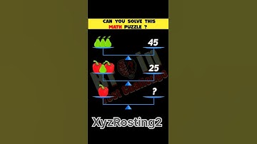 can you solve This math puzzle🧩|brain test challenge🧠| memory test | #shorts #quiz #puzzle #iq
