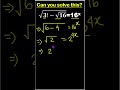 Simplify radical expression | Nice math olympiad #MathShorts#Exponents #matholympiad