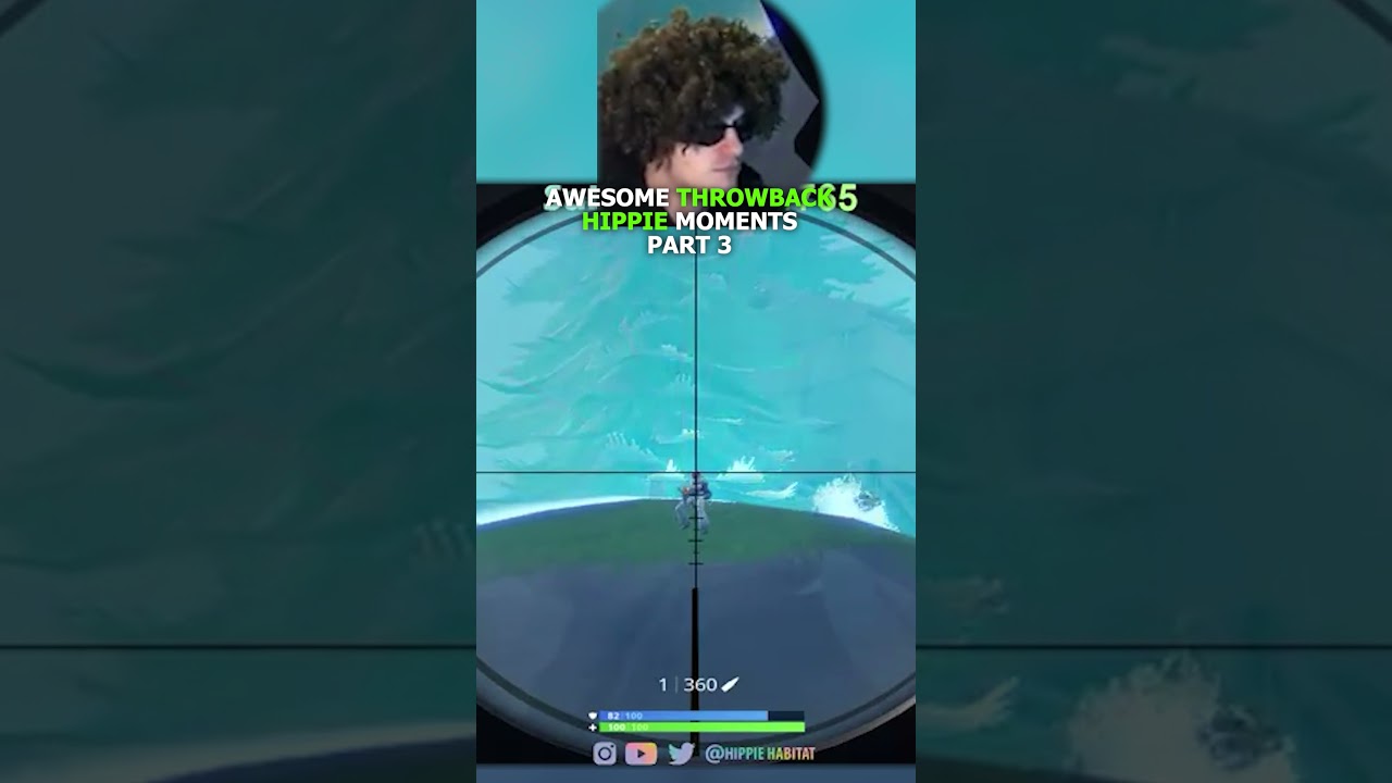 Awesome THROWBACK Hippie Fortnite Clips and Moments Part 3 