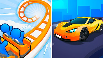 Runner Coaster vs Race Master 3D☀️🌤️🌞🌝Walkthrough Max Gameplay BK3658