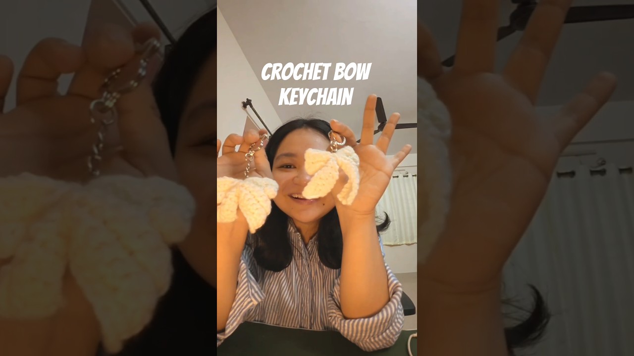 Crochet bow 🎀| Handmade Gifts idea 