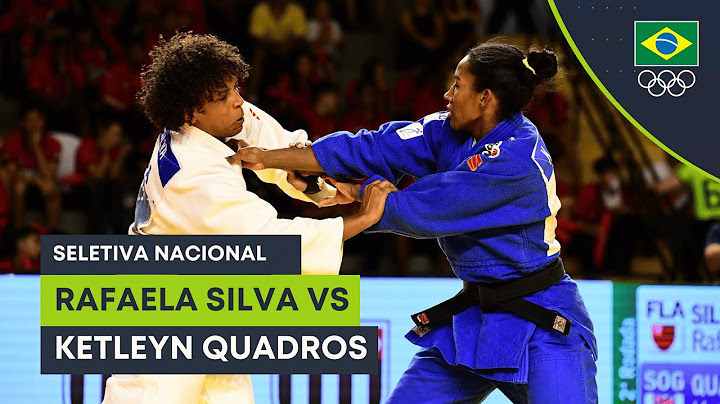Rafaela Silva e Ketleyn Quadros se enfrentam na Seletiva Nacional de Judô
