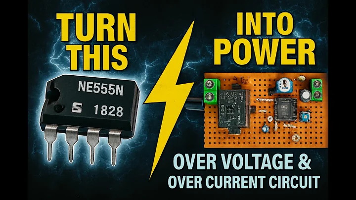 DIY Short circuit [ overload & overcurrent ] protection Circuit USING | 555 TIMER IC | 