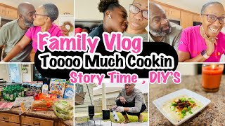 FAMILY VLOG | WAAAY TOO MUCH COOKING | DIY’S | STORY TIME | WEEKLY VLOG