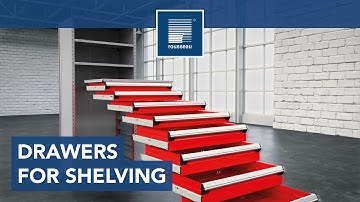 Drawers for shelving from Rousseau