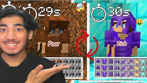 Minecraft, but your INVENTORY is RANDOMIZED every 30 seconds...?