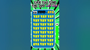 Find the ODD One Out - Numbers and Letters ⏰🧠 Easy, Medium, Hard