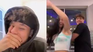 Larray’s reacting to Dixie damelio Tiktok with Noah