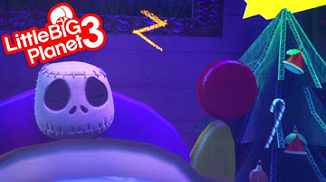 Jack and Sally in Toy Box The Wonder Christmas - LittleBigPlanet 3 PS5 Gameplay