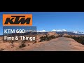 KTM 690 - Fins &amp; Things, Utah 2023