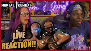 GERAS IS BACK?! DARRIUS GOT THE SPINS?! Mortal Kombat 1: Keepers of Time Trailer LIVE REACTION!