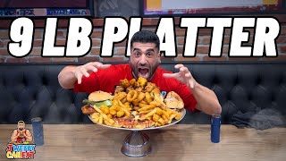 9LB PLATTER AT THE HOME OF THE OG BUFFALO WING - ANCHOR BAR - LEESBURG, VA