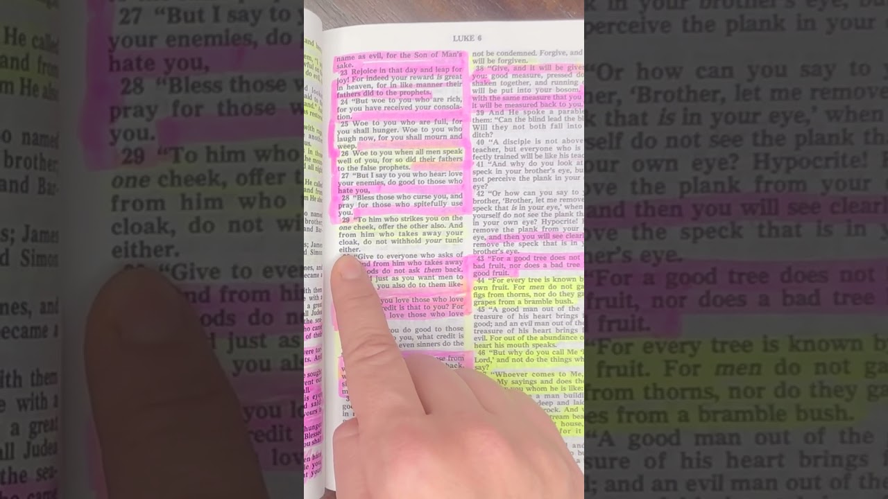 Bible Readings Luke Chapter 6 Verse 27 Through 32 YouTube Bible Readings Luke Chapter 6 Verse 27 Through 32 YouTube