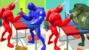 Muscle Rush Noob My Gameplay All Funny Rush Game