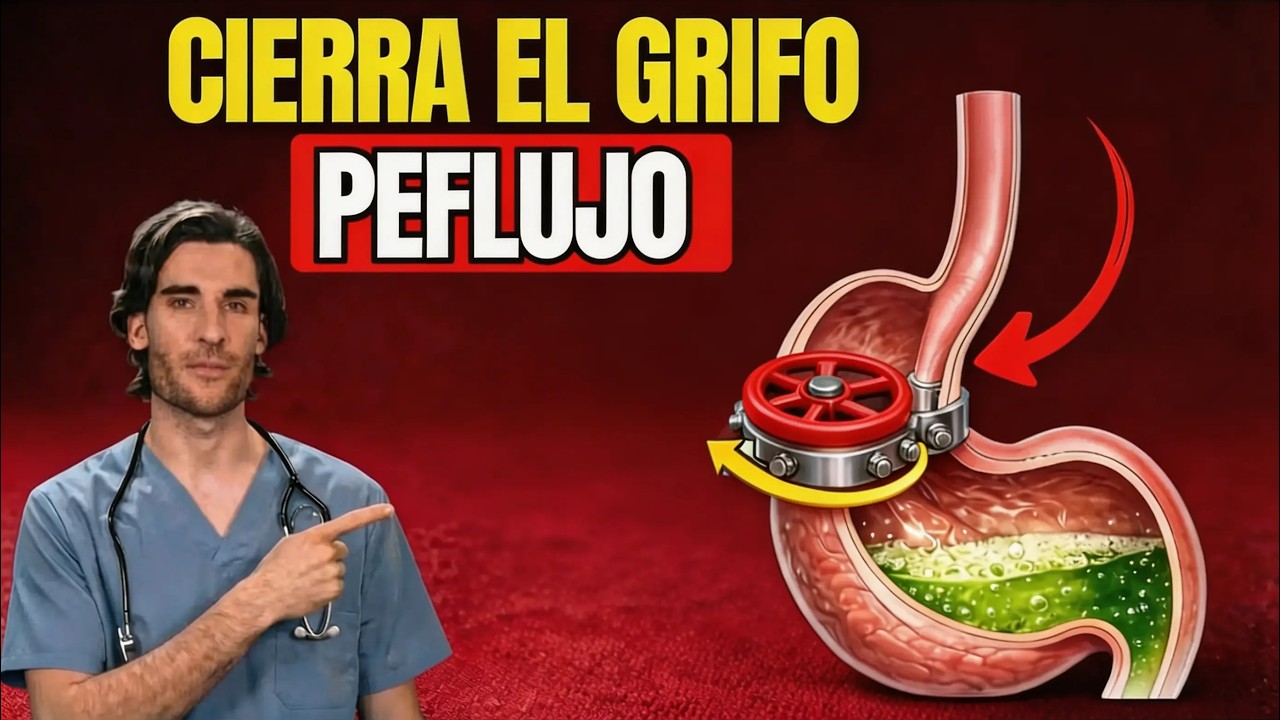 REFLUJO: Cómo Cerrar la Válvula del Estómago Naturalmente (Guía Fácil)