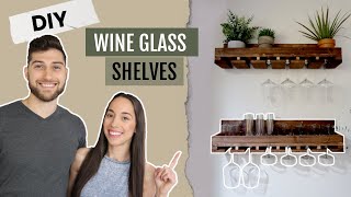 DIY Wine Glass Shelf by NextJeneration 23,266 views 2 years ago 9 minutes, 30 seconds