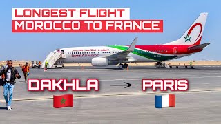Trip Report | Royal Air Maroc | Dakhla ?? to Paris ?? | Boeing 737 | Business