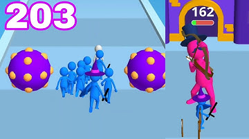 Join Clash 3D WITCH epic gameplay part 204 (iOS & Android)