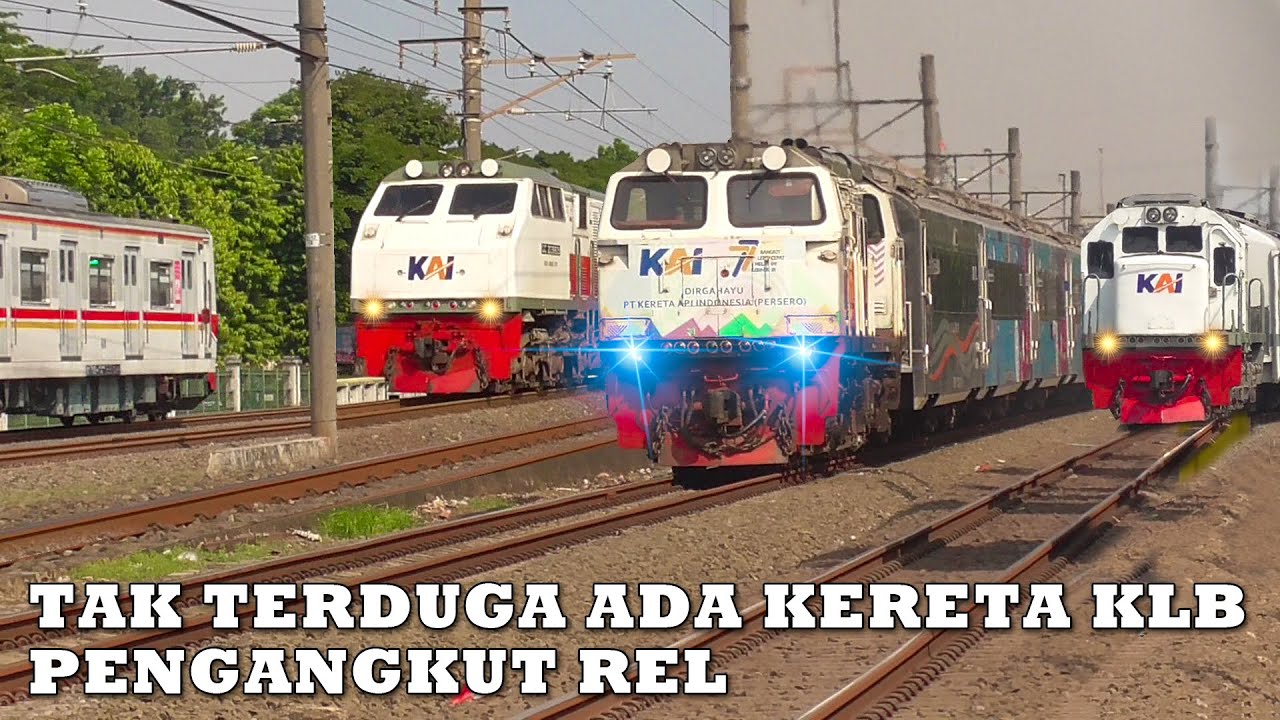 RAMAINYA.!! Kereta Api Bertenaga Monster, Nonton Kereta Api Terbaru 2023  Di Timur Jakarta