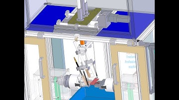 C490 car tow hook welding machine-industrial 3D model : machine-world.net P850