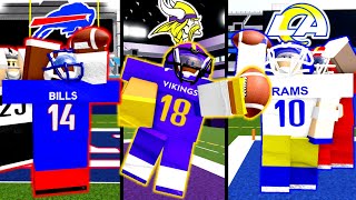 SCORING A TOUCHDOWN WITH THE BEST WR ON EVERY TEAM! (FOOTBALL FUSION 2)