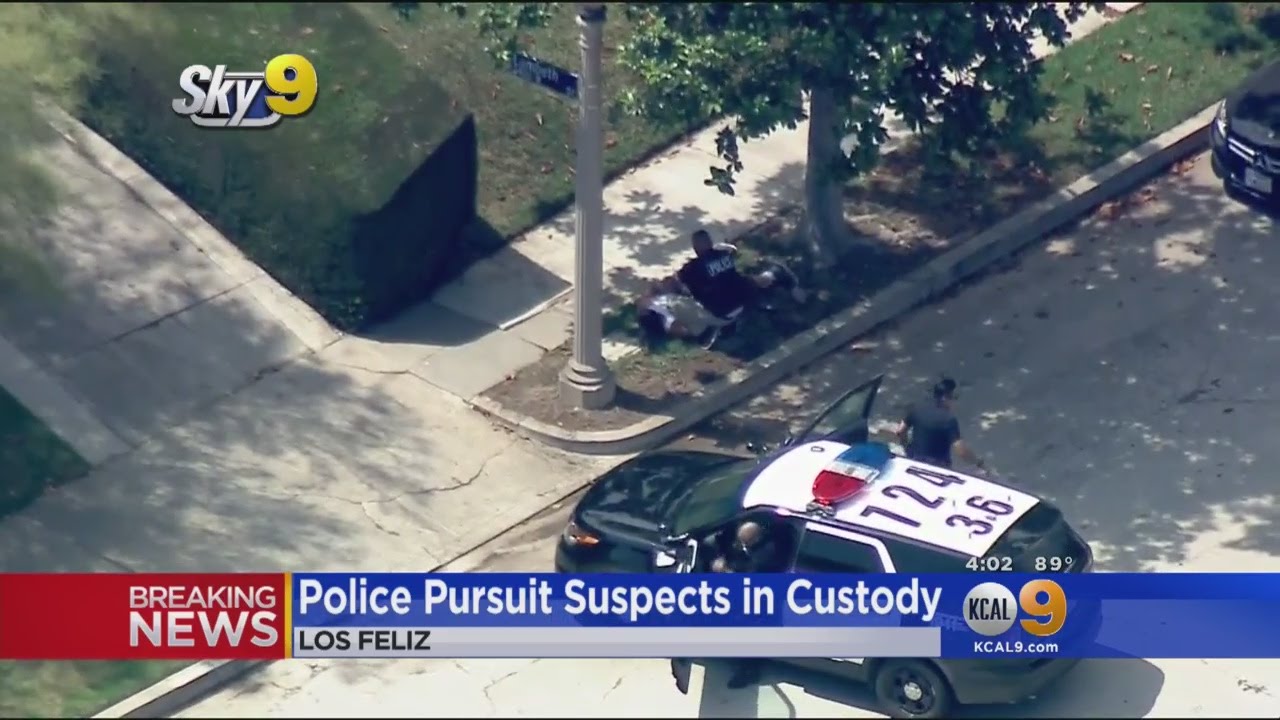 2 Suspects In Custody After Leading Officers On High-Speed Pursuit ...
