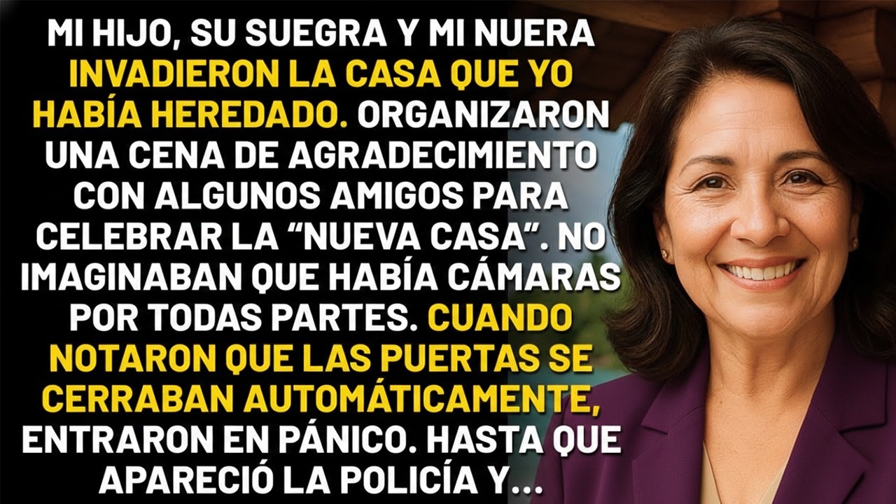 Mi nuera invadió la casa de playa que recibí como herencia. No sabía que yo la observaba mientras