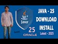 How to Install Java Jdk 25 On Windows 11