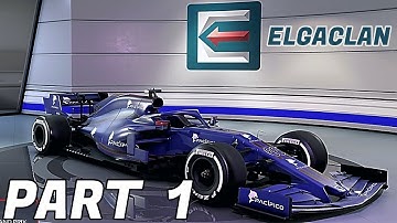 F1 2020 Gameplay Walkthrough MY TEAM MODE Part 1: INTRO [South African] (PS4)