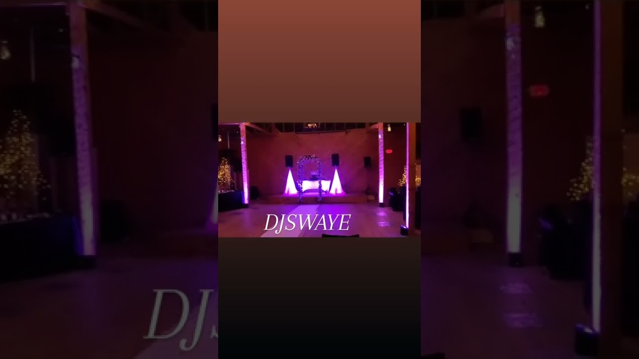 Wedding Reception uplighting.