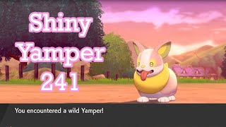 [Live] First SWSH Shiny Yamper in 241 Encounters