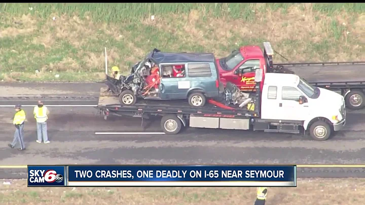 Two people killed in crash on I-65 southbound near Seymour