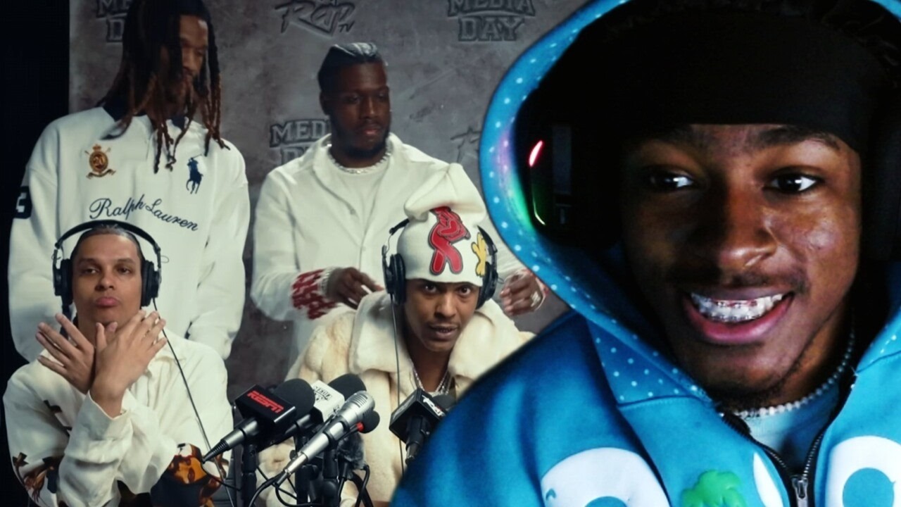 Chase Reacts To Concrete Boys Media Day Freestyle