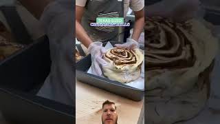 The Biggest Cinnamon Roll I Have Ever Seen