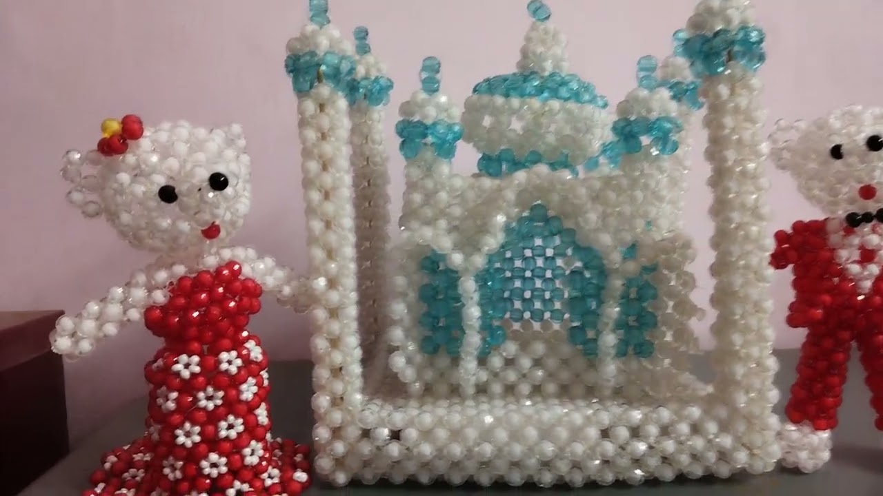 தாஜ்மஹால் - Sales Of Double  Crystal Beads Tajmahal